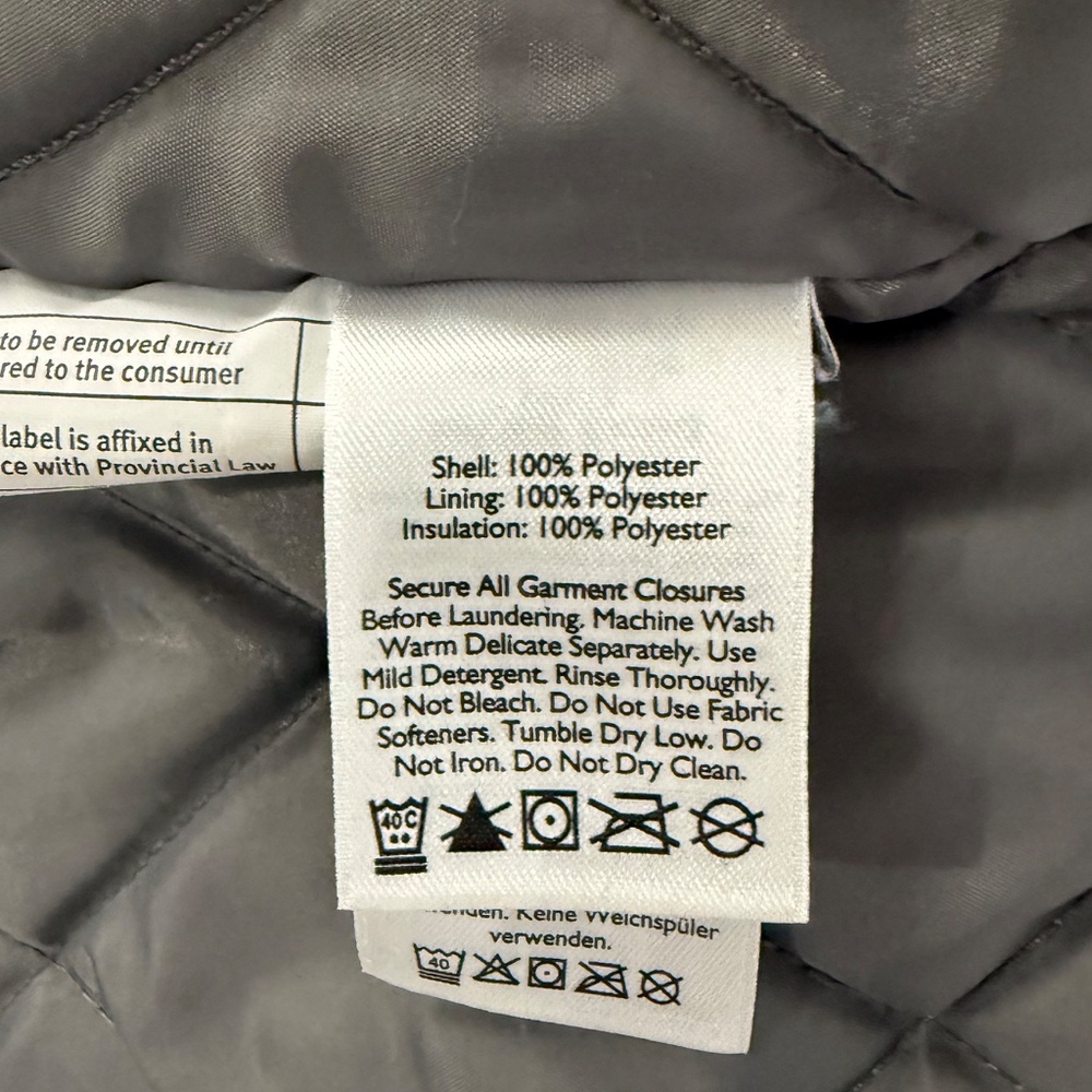 Eddie Bauer Women’s L Tall Purple 3-in-1 Jacket w/ Removable Liner - Picture 8 of 13